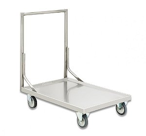 Carro Plataforma Em Aço Inox 304