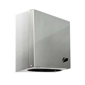 Toalheiro Quadrado Em Aço Inox Polido