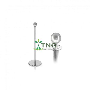 Pedestal / Organizador de Filas Aço Inox 304