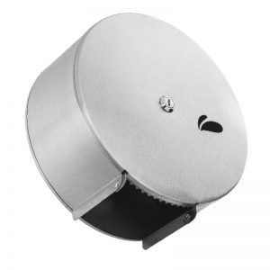 Suporte Para Rolo de Papel Higiênico Em Aço Inox Escovado - até 500mts