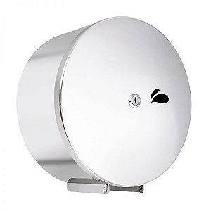 Suporte Para Rolo de Papel Higiênico Em Aço Inox Polido - até 500mts