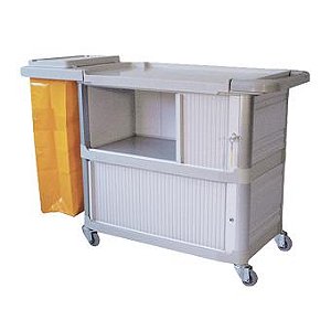 Carro Triplex Com Fechamento Lateral e Portas Com 1 Bolsa