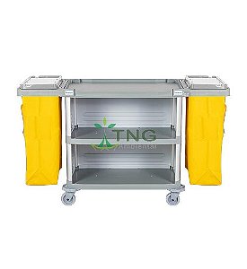 Carro Triplex Com Fechamento Lateral e 2 Bolsas