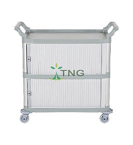 Carro Triplex Com Fechamento Lateral e Portas