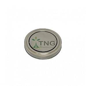 Tampa Flip-Top Em Aço Inox Ø24cm