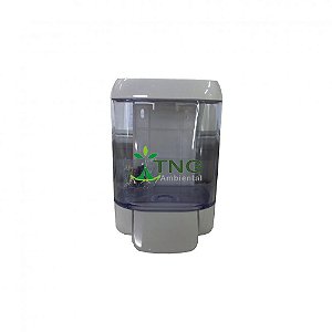 Saboneteira Em Abs Com Reservatório Para Sabonete Líquido e Álcool Em Gel