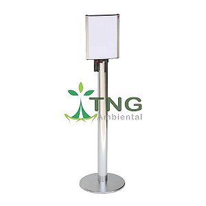 Organizador de Filas Com Fita Retrátil e Placa de Sinalização