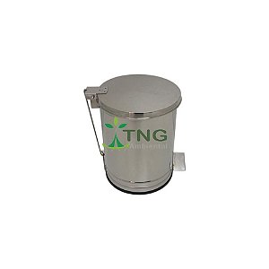 Lixeira 32 Litros Em Aço Inox Com Pedal