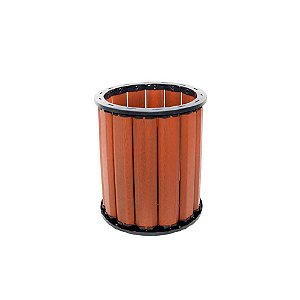 Cachepot 50cm Em Madeira Plástica