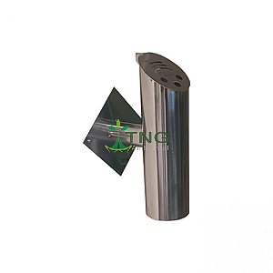 Bituqueira Em Aço Inox Para Fixação Em Parede - 1 Litro