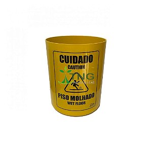 Balde Piso Molhado Em Plástico 25 Litros