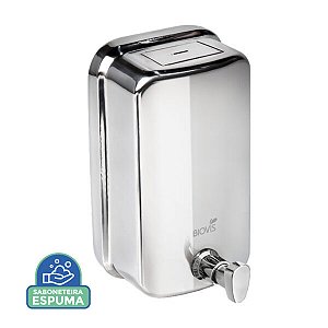 Saboneteira Em Aço Inox 304 Para Sabonete Em Espuma 1.000ml