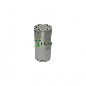 Lixeira 25 Litros Em Aço Inox Com Tampa Flip-Top
