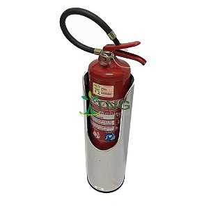 Suporte Em Aço Inox Para Extintores de Co2 e Água