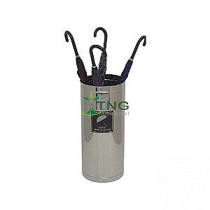 Porta Guarda-Chuva Em Aço Inox