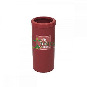 Lixeira 50 litros em plástico com aro