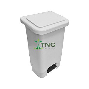 Lixeira 100 litros em plástico com pedal