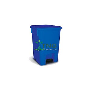 Lixeira 15 litros em plástico com pedal