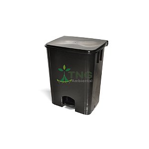 Lixeira 50 litros em plástico com pedal