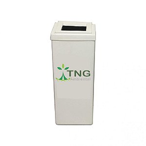 Lixeira 50 litros em fiberglass com aro