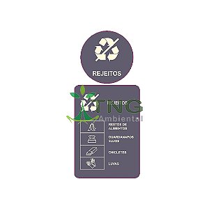 Adesivo - Rejeitos