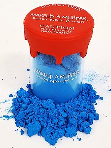 MakeUp A Murder Blue Poison Neon Bloody Drip Jar (Pigmento)