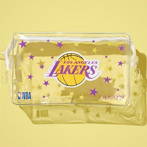 Coloupop NBA Los Angeles Lakers Makeup Bag Makeup Bag | Nécessaire