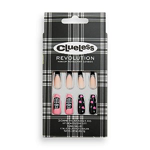 Unha Postiça Revolution x Clueless False Nails Dionne As Patricinhas de Beverly Hills