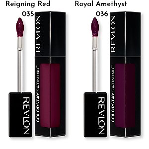 Batom Revlon 16-hour long-lasting lip color that feels as good as it looks