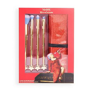 Kit de Pincéis Revolution Shrek x I Heart Revolution Fairy Godmother Magic Wand Brush Set
