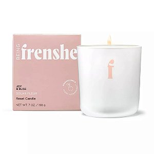 Vela Being Frenshe Coconut & Soy Wax Reset Candle with Essential Oils - Solar Fleur - 7oz