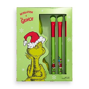 Kit de Pincel The Grinch x Makeup Revolution The Grinch Who Stole Christmas Gift Set