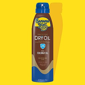 Protetor Solar BANANA BOAT DRY OIL SPRAY SPF 25