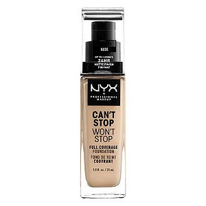 Base Nyx CAN'T STOP WON'T STOP FOUNDATION *Cor: 6.5 - Nude