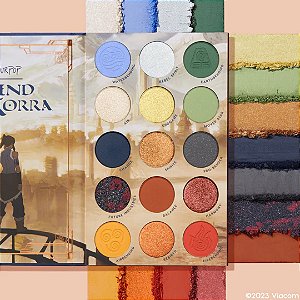 Paleta de Sombra Colourpop Legend Of Korra Shadow Palette | A Lenda de Korra