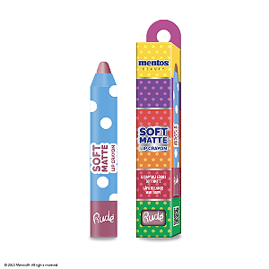 Lápis de Lábios Rude Cosmetics Mentos Soft Matte Lip Crayon - Berry Sweet