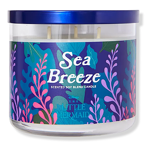 Vela ULTA Beauty Collection Disney's The Little Mermaid: Sea Breeze Candle