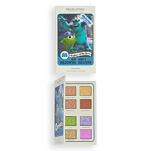 Paleta de Sombra Revolution x Monsters University Mike & Sulley Scare Card Palette | Monstros S.A.