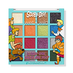 Paleta Wet N Wild SCOOBY DOO, WHERE ARE YOU? EYE & FACE PALETTE | Scooby-Doo