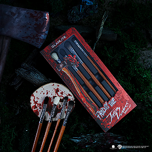 Kit de Pincéis FRIDAY THE 13TH X GLAMLITE "JASON VOORHEES" BRUSH SET | Sexta-Feira 13