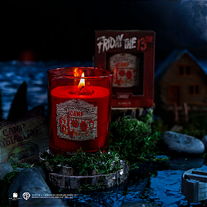 Vela FRIDAY THE 13TH X GLAMLITE "CAMP BLOOD" CANDLE | Sexta-Feira 13