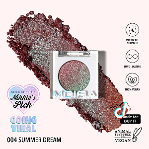 Sombra Moira Cosmetics CHROMA LIGHT SHADOW 004, SUMMER DREAM