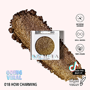 Sombra Moira Cosmetics CHROMA LIGHT SHADOW 018, HOW CHARMING