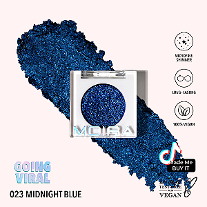 Sombra Moira Cosmetics CHROMA LIGHT SHADOW 023, MIDNIGHT BLUE