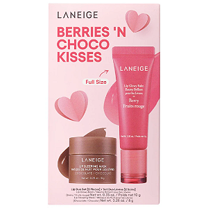 Kit Laneige Berries 'N Choco Kisses Set | EDIÇÃO LIMITADA
