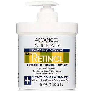 Creme Advanced Clinicals Retinol Advanced Firming Cream (No Added Fragrance) 454G