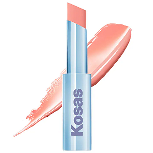 Batom KOSAS Wet Stick Moisturizing Shiny Sheer Lipstick with Ceramides