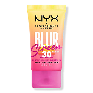 Primer com Efeito Blur e Proteção Solar NYX Professional Makeup Blur Screen SPF 30 Blurring Makeup Primer | 30ML