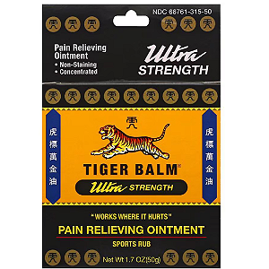 Balm / Pomada Tiger Balm Ultra Strength Pain Relieving Ointment | 50G