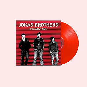 Vinil Jonas Brothers It's About Time - Exclusive Jonas Brothers Vinyl Club Deluxe Edition Red Colored Vinyl LP